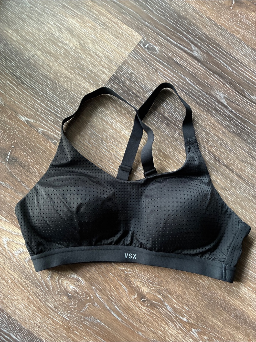 VSX Black sports bra